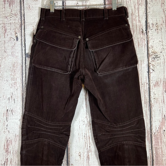 Vintage Philippe Dubuc Canada Made Tapered Structured Trousers Pants 30 x 33 - Picture 6 of 15